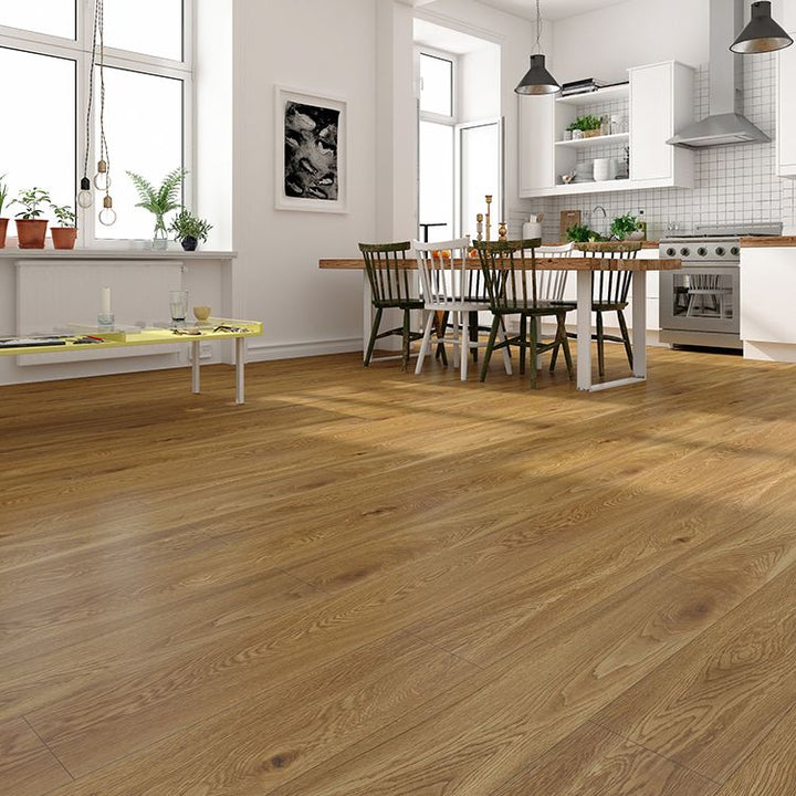 BowLift | Contemporary Laminate Floor Light Color Wood Laminate Floor
