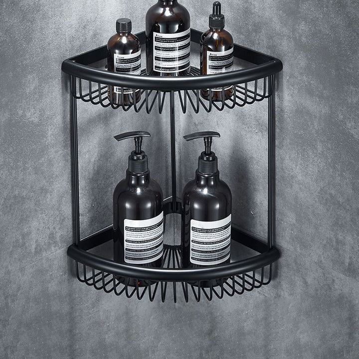 BowLift | Traditional Brass Bathroom Accessory Set Bathroom Shelf Bathroom Accessory Set