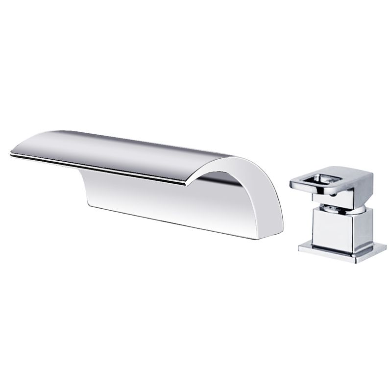 BowLift | Modern Brass Roman Bathtub Faucet Waterfall Spout Bathtub Faucet