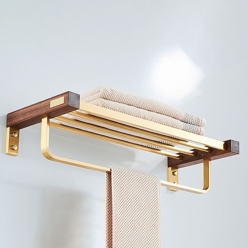 BowLift | Modern Gold Bathroom Accessory Set Bathroom Shelf Paper Holder Bathroom Accessory Set