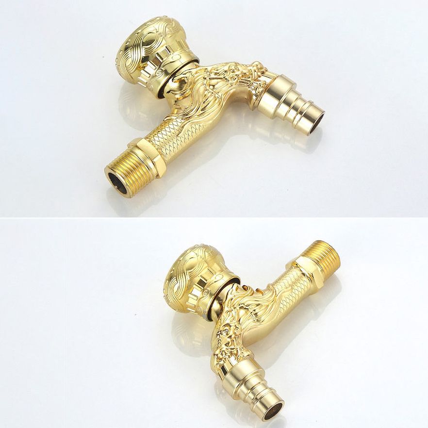 BowLift | Vintage Classic Basin Mixer Zinc Single Lever Dragon Engraving Wall Mounted Tap