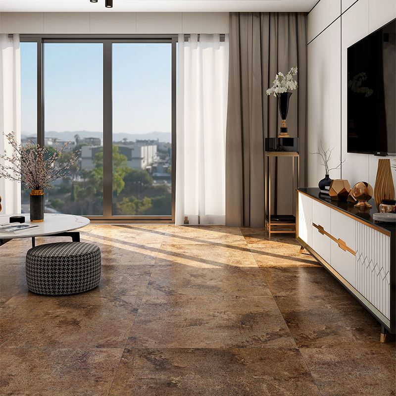 BowLift | PVC flooring stone design peel & stick square vinyl floor for the living room