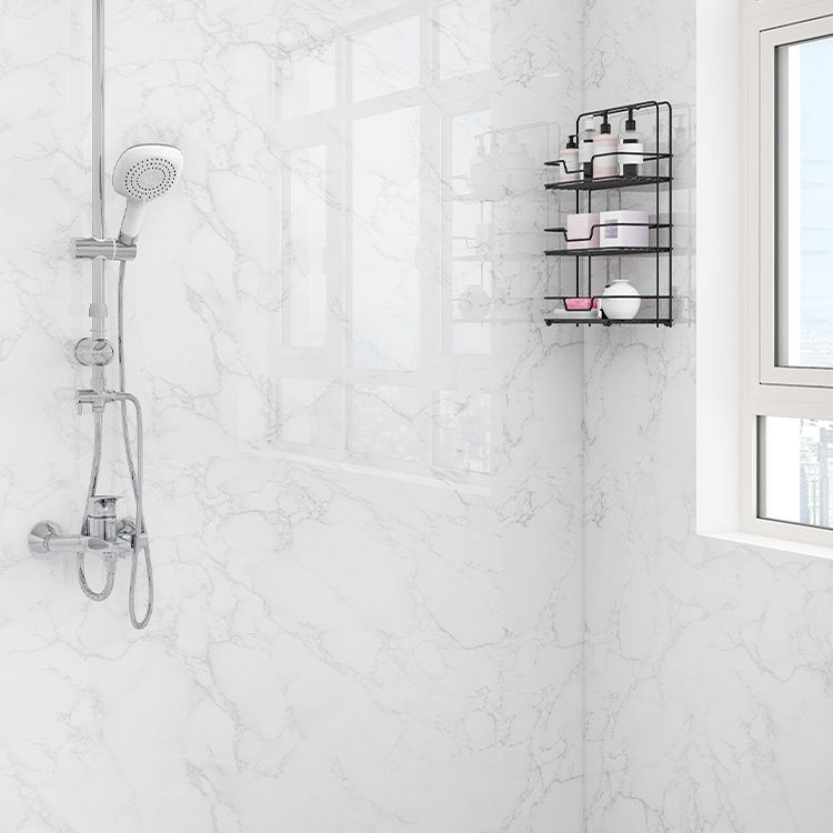 BowLift | Modern Peel/Stick Splash Guard Tiles PVC Wallpaper for Bathroom Splash Guard