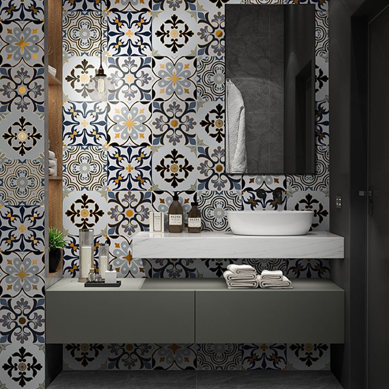 BowLift | PVC Square Peel & Stick Mosaic Tile Multi-Colors Kitchen and Bathroom Single Tile