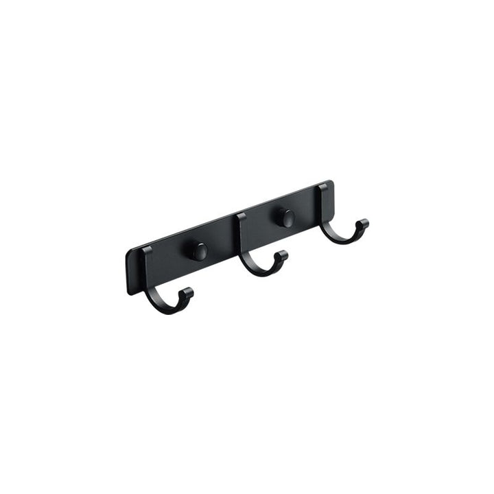 BowLift | Modern Bathroom Accessory Set Silver/Black Bathroom Accessory Kit