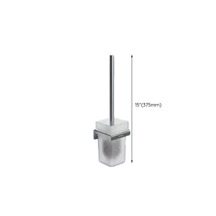 BowLift | Contemporary bathroom accessory set made of aluminum with towel holder/bath shelf