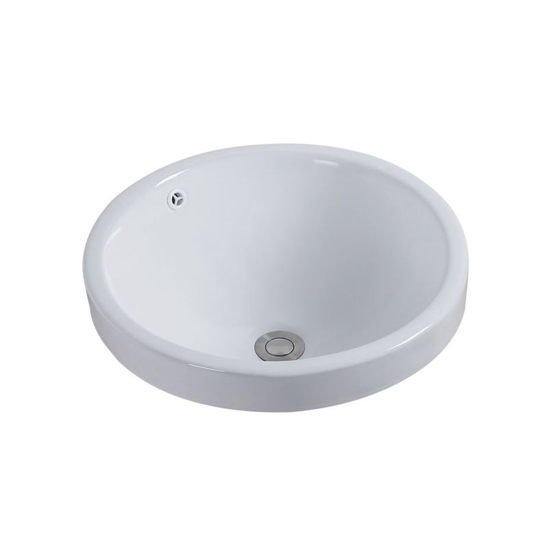 BowLift | Contemporary oval wash stand ceramic metal undercounter basin