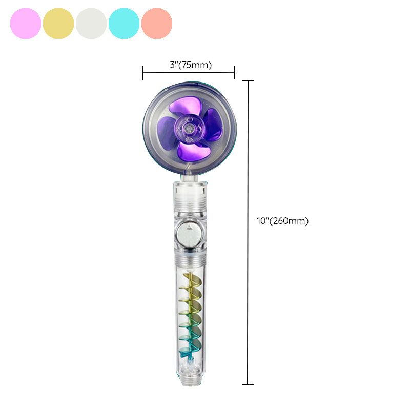 BowLift | Modern showerhead bathroom hand shower made of plastic with adjustable water flow