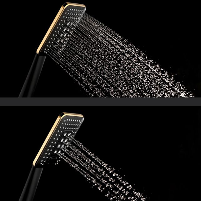 BowLift | Contemporary Metal Handheld Shower Head Square 3 Settings Spray Head