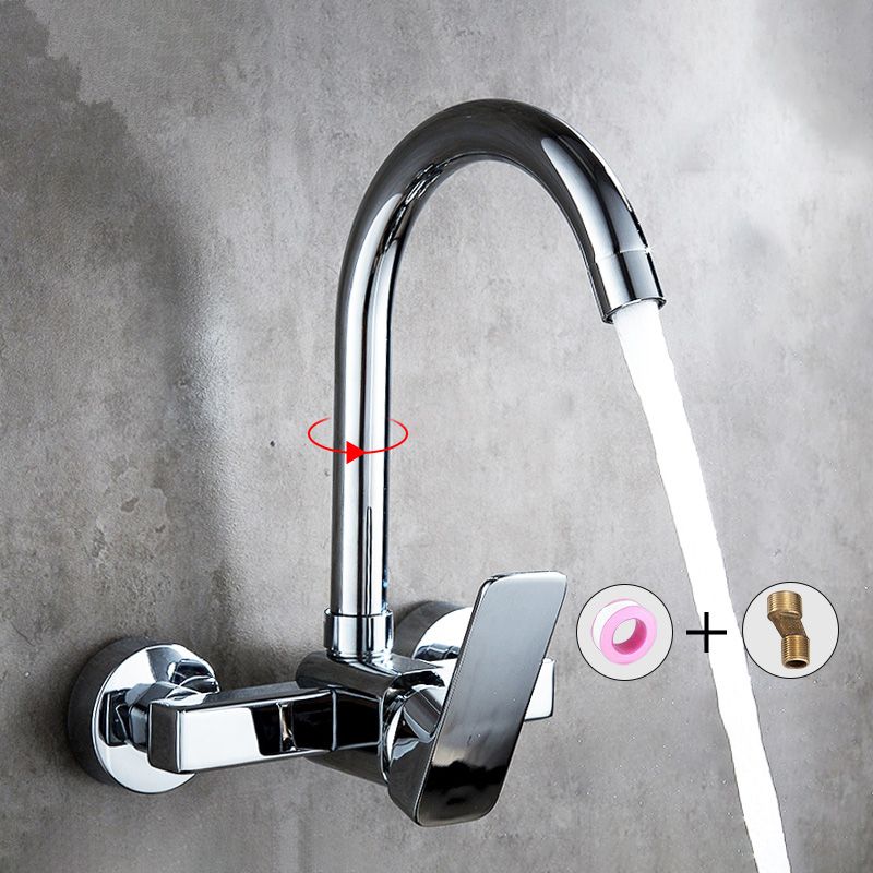 BowLift | Center connection basin mixer single lever swivel spout center connection fitting