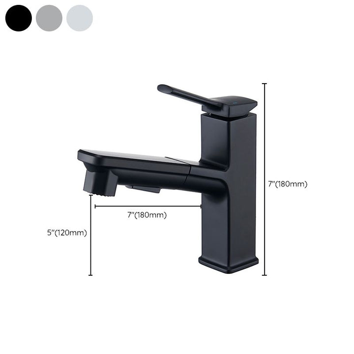 BowLift | Modern Vessel Faucet Copper Solid Color Single Handle Vessel Faucet