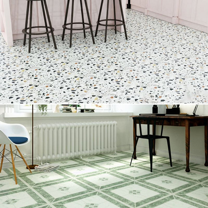 BowLift | Peel and Stick PVC floor covering mat vinyl flooring with diamond look
