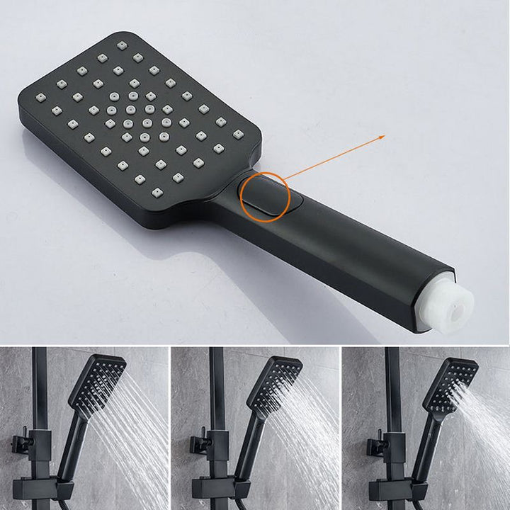 BowLift | Modern Shower System Wall-Mounted Stain-Resistant Shower System with Hand Shower