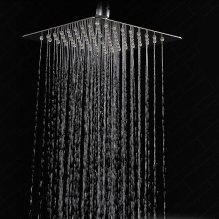 BowLift | Metal Fixed Shower Head Modern Bathroom Ceiling Mount Shower Head