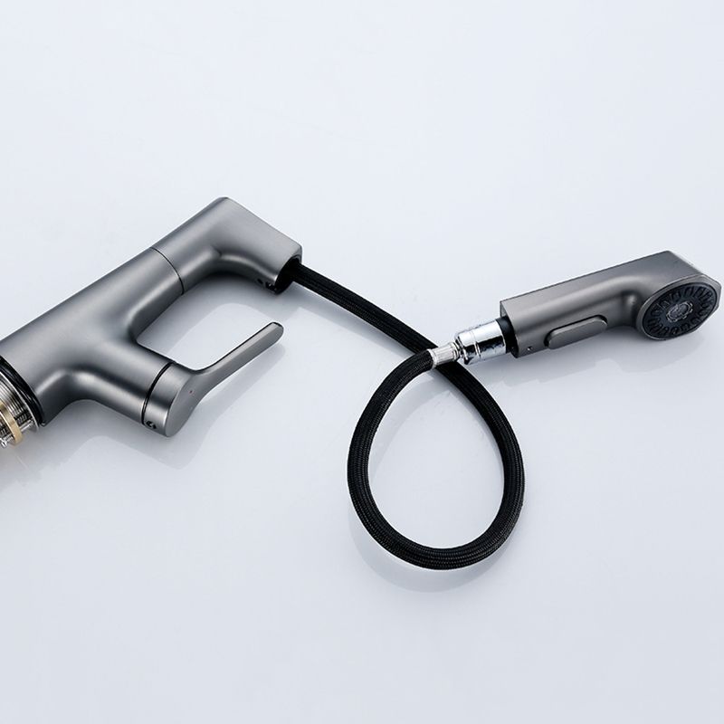 BowLift | Modern Faucet Solid Copper Centerset Bathroom Faucet