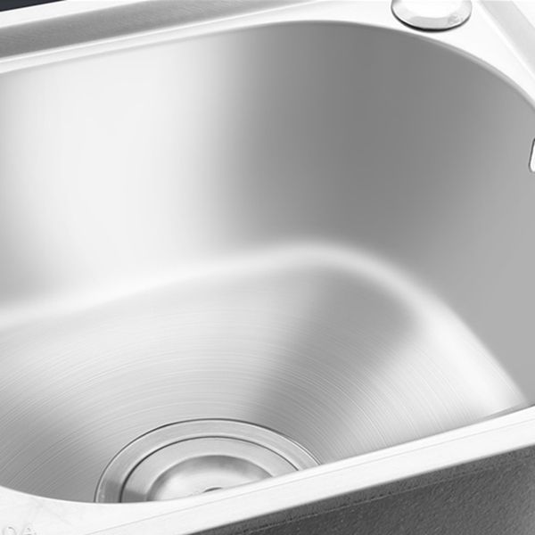 BowLift | Modern Bar Prep Mirror Stainless Steel with Faucet Workstation Rack