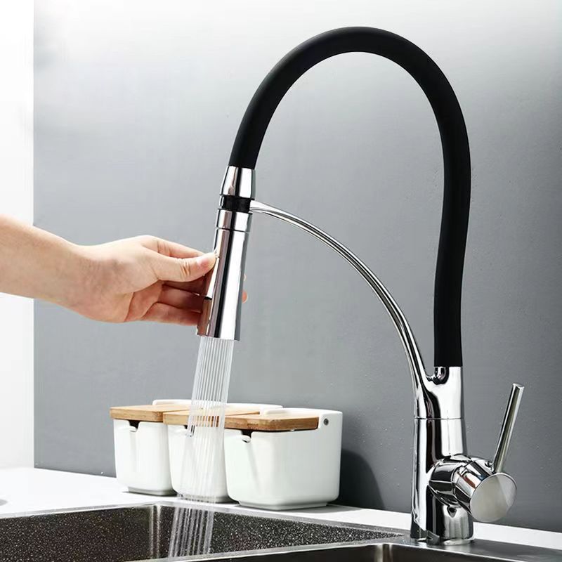 BowLift | Modern 1-Hand Faucets Copper Touchless with Water Dispenser Standard Kitchen Faucet