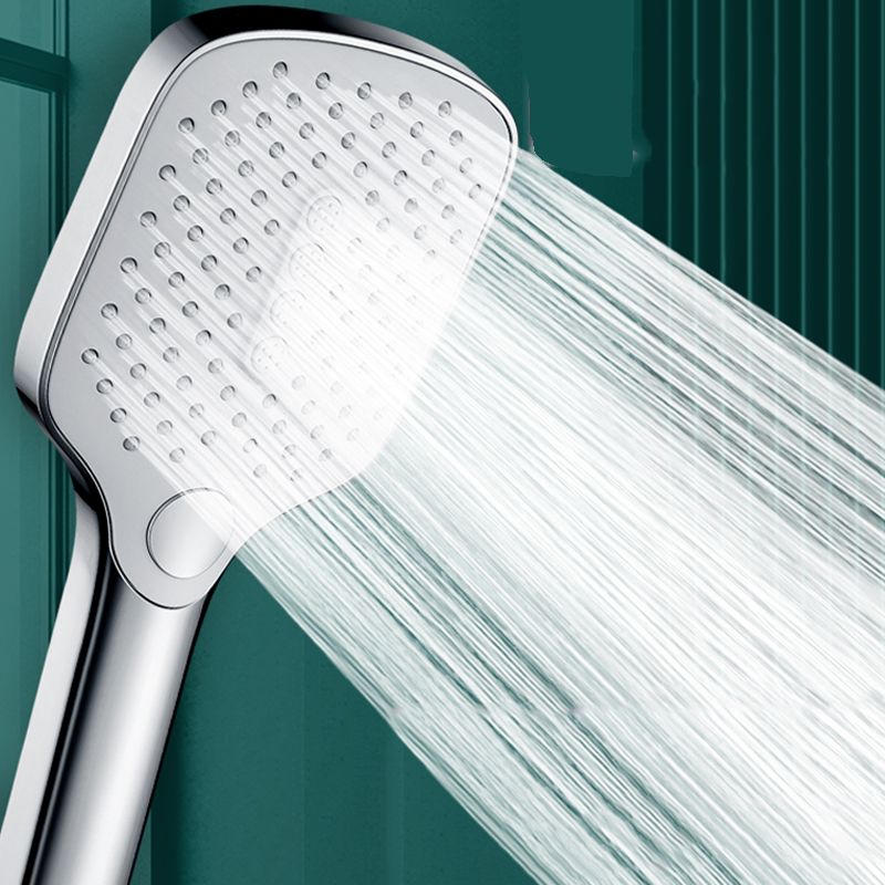 BowLift | Rectangular Self-Cleaning Hand Shower Adjustable Spray Pattern Wall Mounted Hand Shower