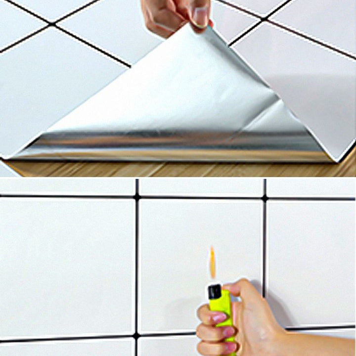 BowLift | Modern Peel and Stick Backsplash Tiles PVC Wallpaper for Fireplace Surround