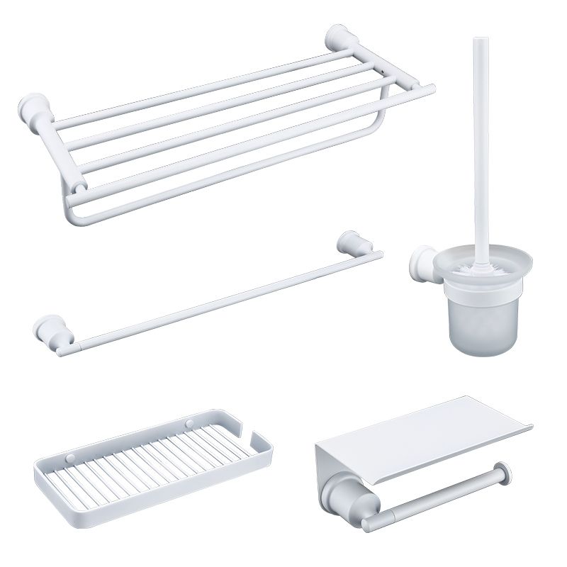 BowLift | Contemporary white bathroom accessories as a single piece or in a set