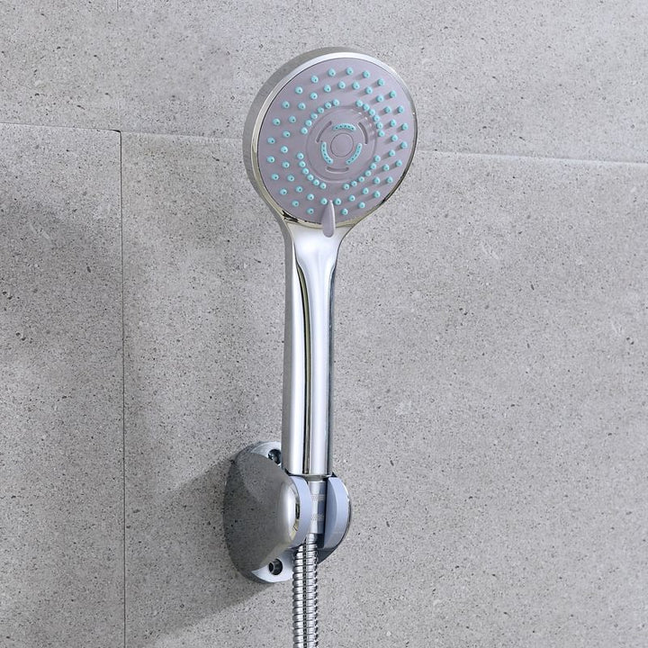 BowLift | Metal chrome handheld shower Modern rain showerhead