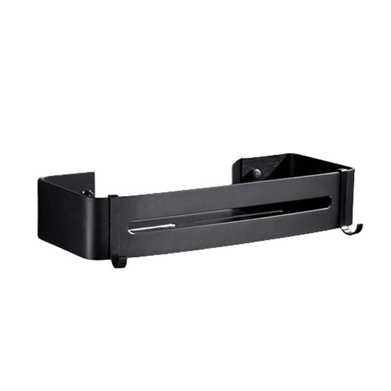 BowLift | Matt Black Modern Bathroom Accessories Set, Set of 3, Bathroom Shelf