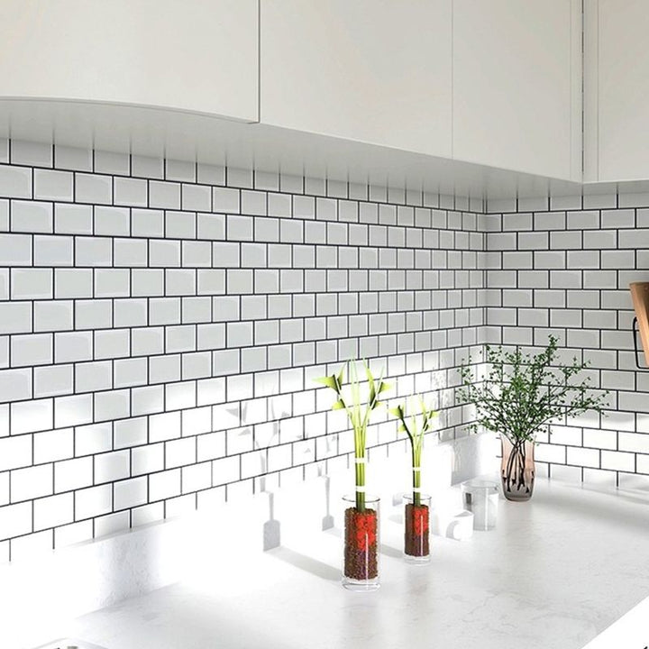 BowLift | Modern Wallpaper Field Tile/Single Tile Peel and Stick Back Splash Kitchen
