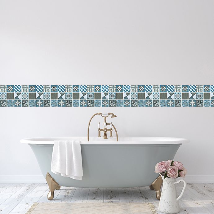 BowLift | Modern Back Wall Tile Smooth Self-Adhesive Wall Tile for the Bathroom