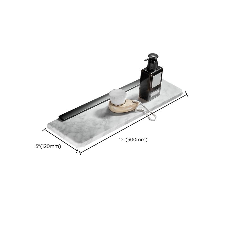 BowLift | Metal and Marble Bathroom Hardware Set as Individual Piece or Set in Black