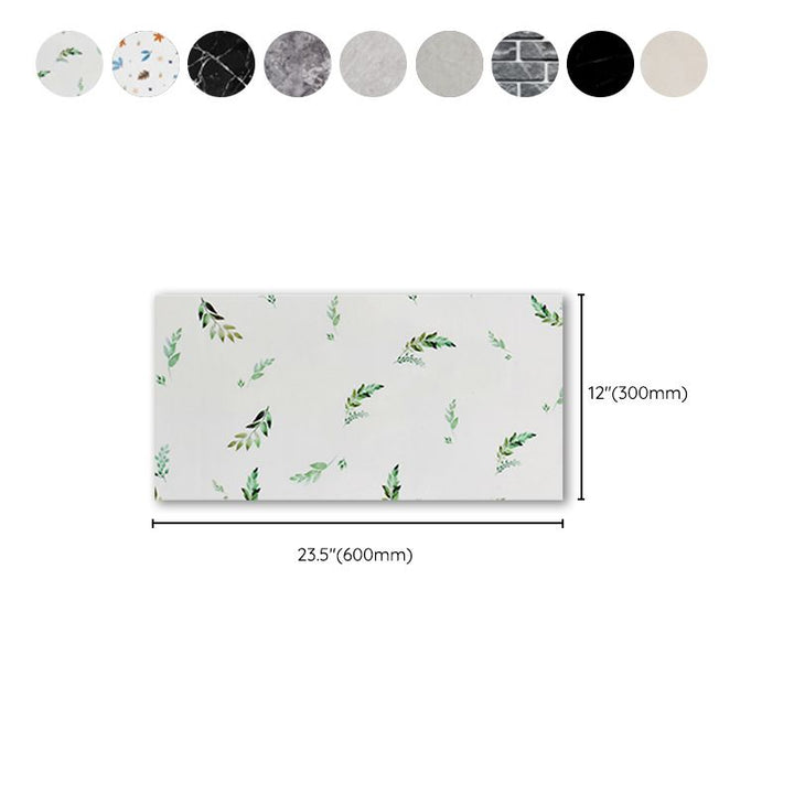 BowLift | Rectangular fireproof tile PVC Single Peel & Stick tile for Backsplash Wall