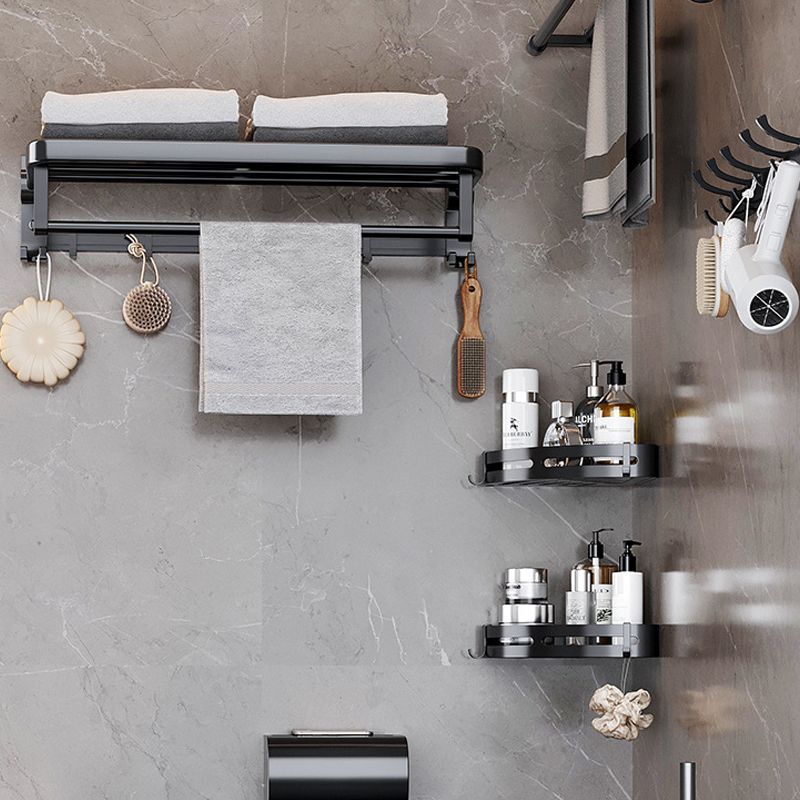 BowLift | Traditional Aluminum Bathroom Accessories Set Black Bathroom Accessories Kit