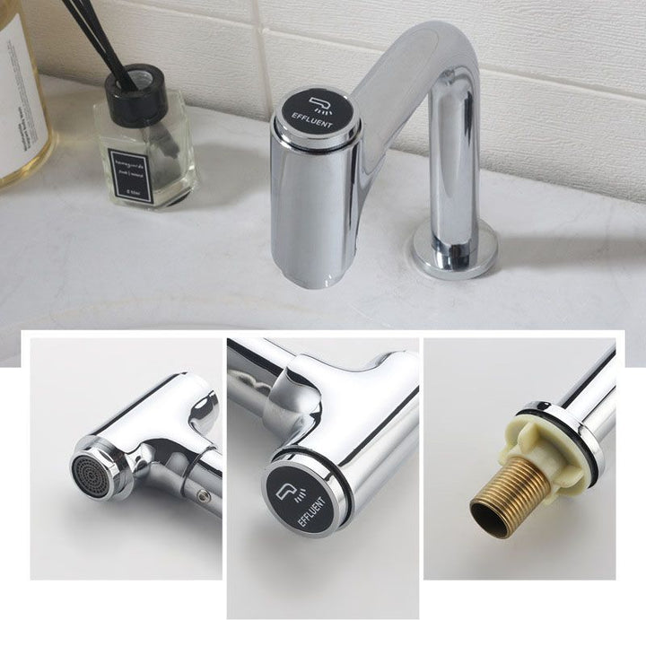 BowLift | Modern Style Basin Tap Swivel Spout Bathroom Faucet
