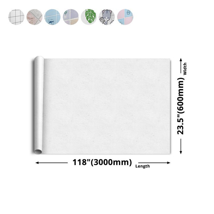 BowLift | Modern Peel-and-Stick Backsplash Tiles PVC Rectangular Wallpaper for Fireplace Surround