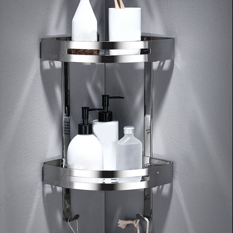BowLift | Modern Stainless Steel Bathroom Shelf Paper Holder Bathroom Accessory Set