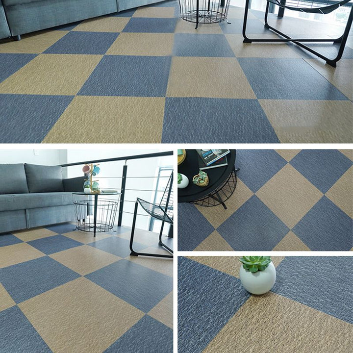 BowLift | Rectangle PVC flooring wood design peel & stick vinyl floor for the living room