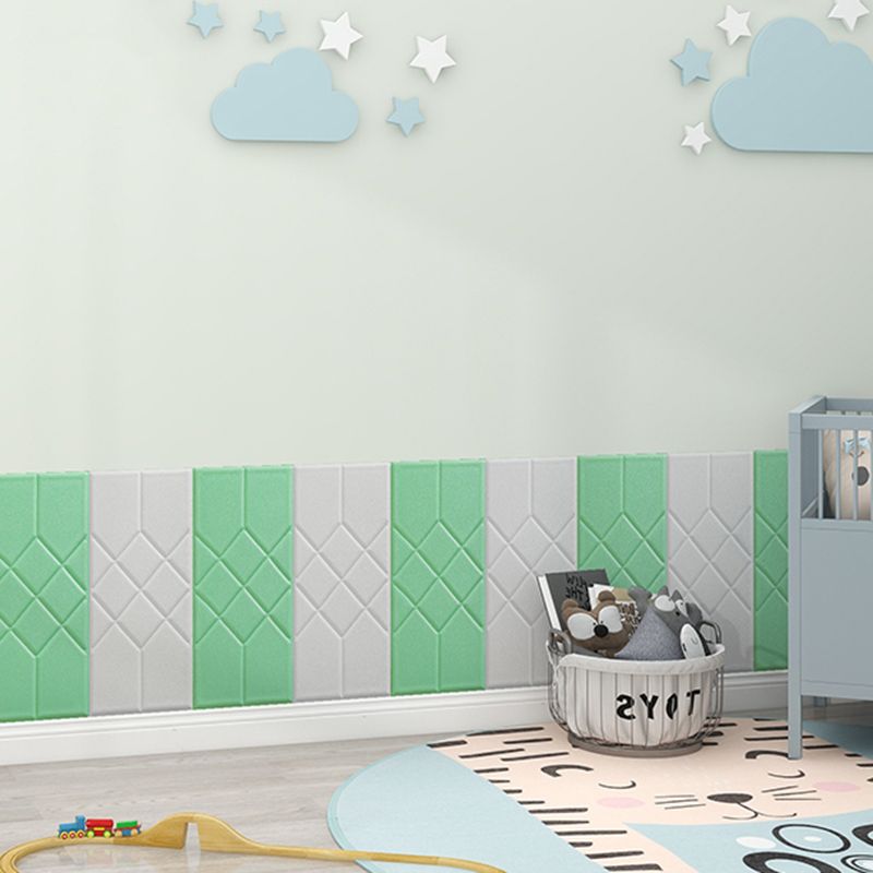 BowLift | Modern PVC Cap Verflooring Smooth Wall Interior 3D Living Room Board Set of 2