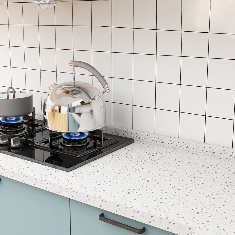 BowLift | Modern Kitchen Backsplash Tile Check Print Peel and Stick Backsplash Tile
