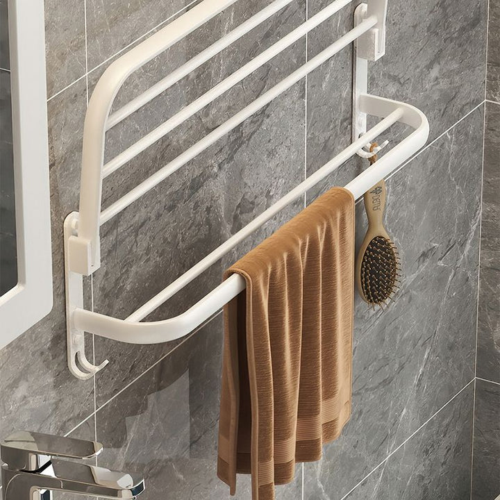 BowLift | Modern Bathroom Hardware Set White Metal Bathroom Accessories Set