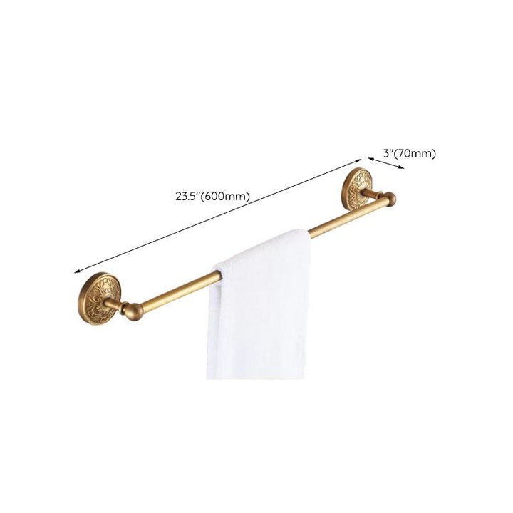 BowLift | Traditional Bathroom Accessory Set Gold Paper Holder Bathroom Set