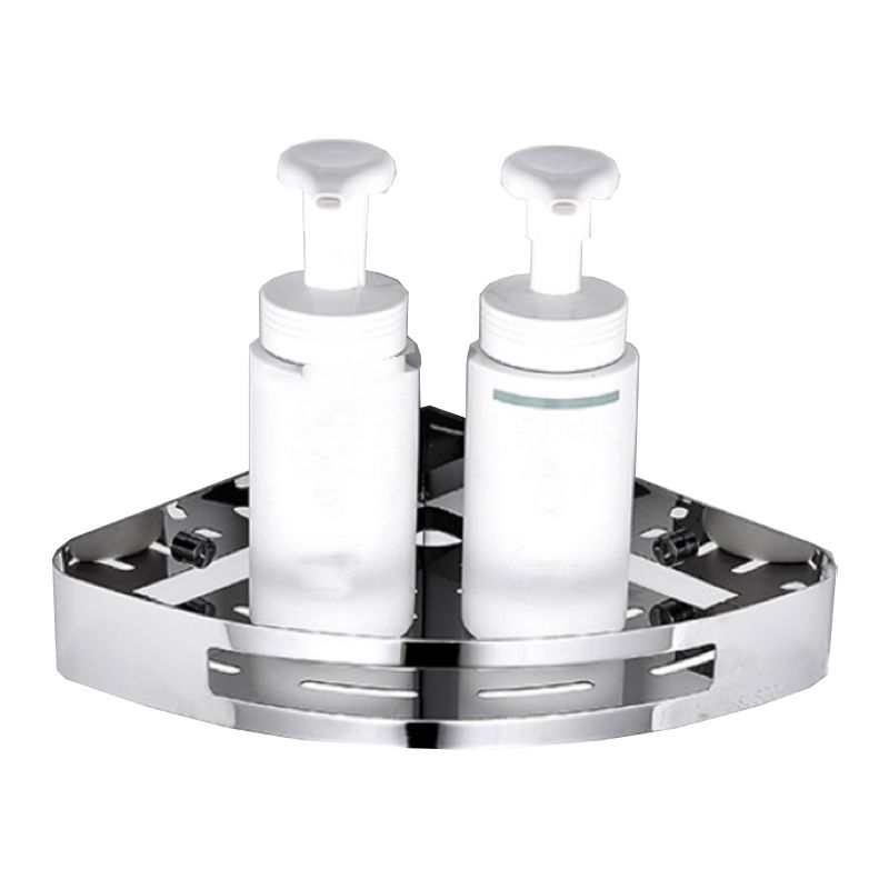 BowLift | Modern Bathroom Hardware Set Silver Bathroom Shelf Bathroom Hardware Set
