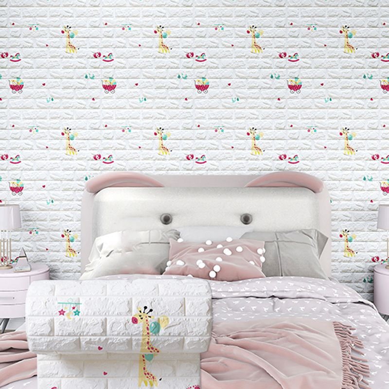 BowLift | Modern Cartoon Wall Covering Peel and Stick Wall Ceiling for Bedroom