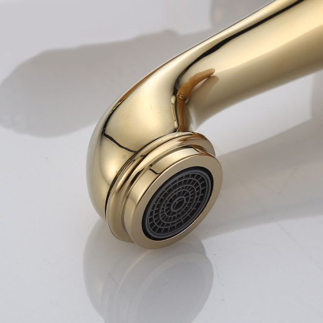 BowLift | Luxury Vessel Faucet Brass Lever Handles Low Arc Sink Faucet