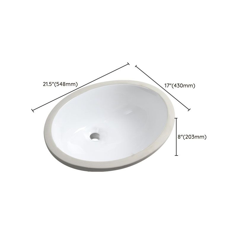 BowLift | Modern Oval Washstand Ceramic Table Installation Sink Bathroom