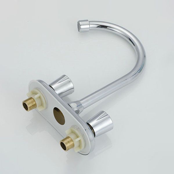 BowLift | Knob Handle Central Mixer Contemporary Design Basin Faucet 2-Hole Faucet for the Bathroom