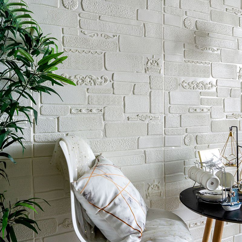BowLift | Modern Wall Covering Peel and Stick Brick 3D Print Waterproof Wall Panel