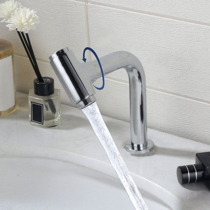 BowLift | Modern Style Basin Tap Swivel Spout Bathroom Faucet