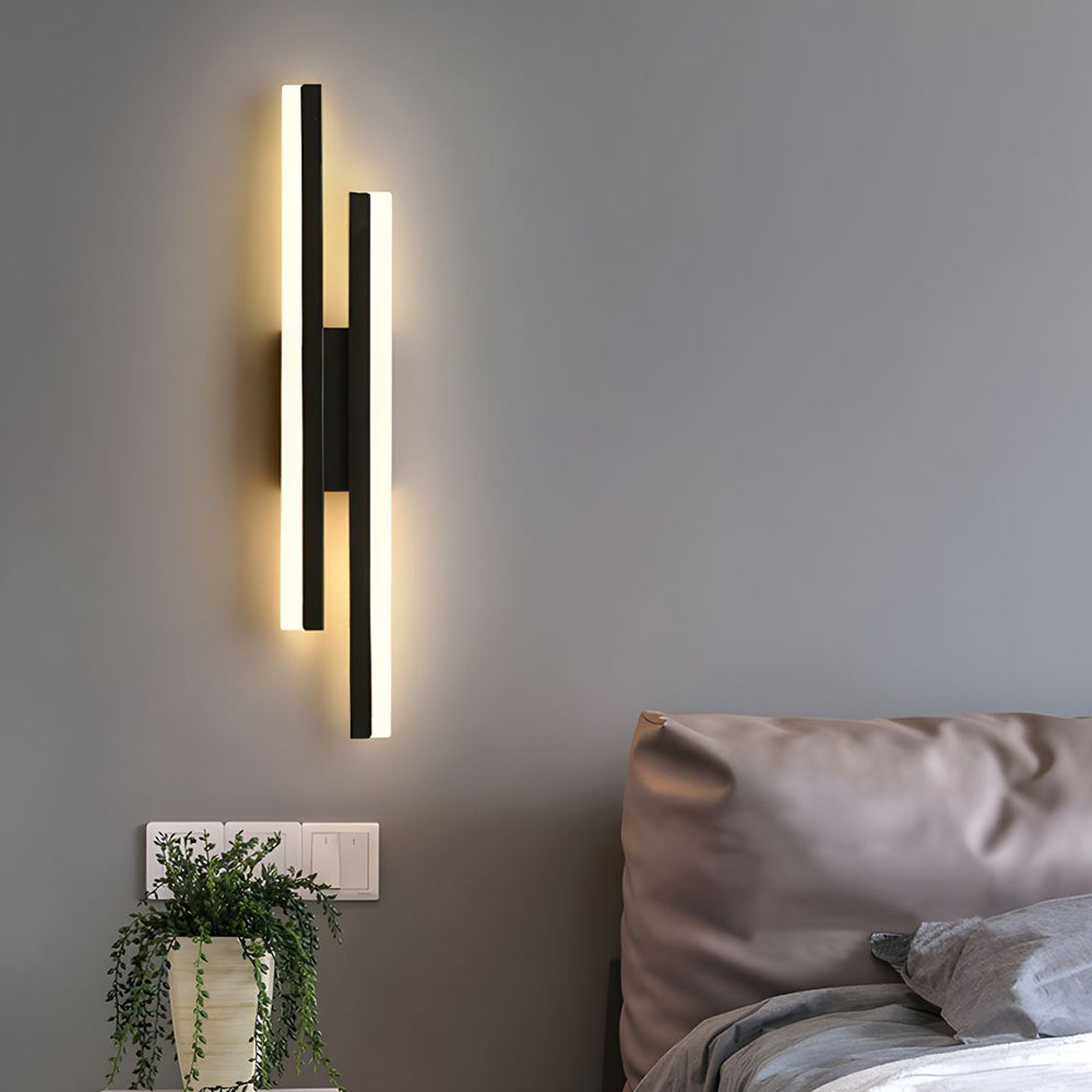 BowLift | LED Wall Light Acrylic Metal Wall Sconce Lighting Fixture