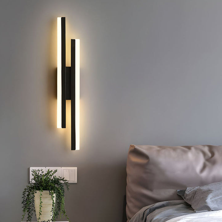BowLift | LED Wall Light Acrylic Metal Wall Sconce Lighting Fixture