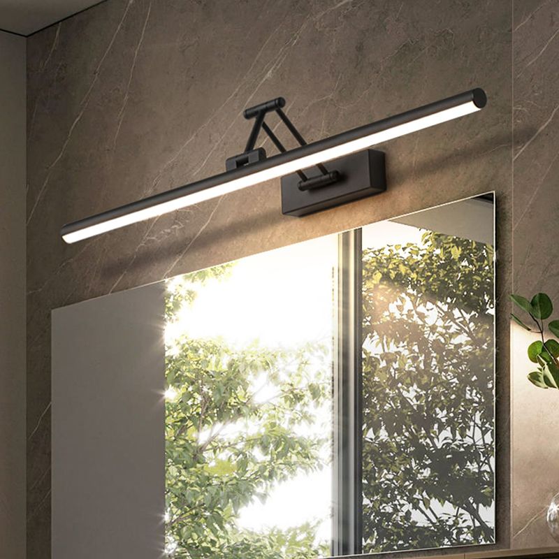 Minimalist LED Wall Light Black/White – Modern Metal Lamp for Bathroom and Indoor Use | Bowlift