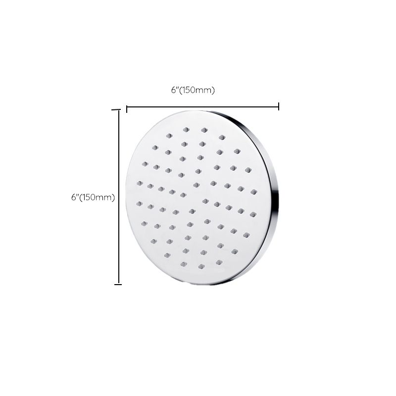 BowLift | Metal Shower Head Combo Contemporary Round Fixed Shower Head for the Bathroom